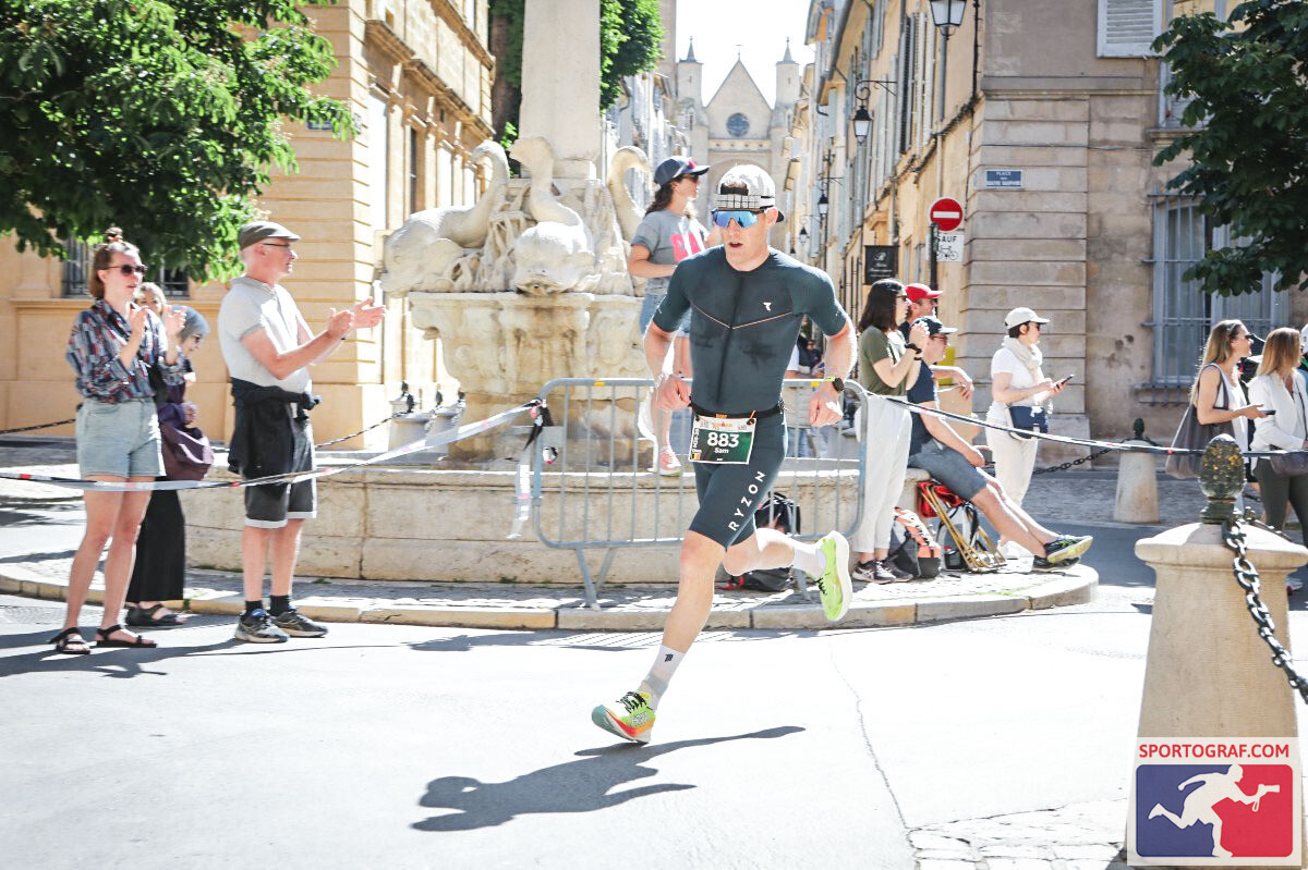Lopen door Aix-en-Provence